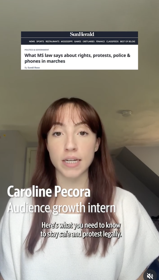 Caroline explains how to stay safe during No Kings protests